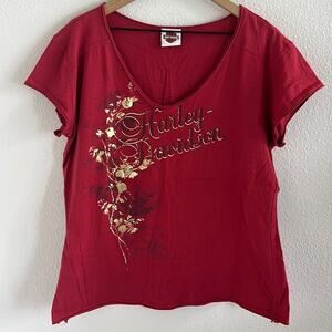 Harley Davidson Honolulu Hawaii Cycle City Graphic Tee T-Shirt XL